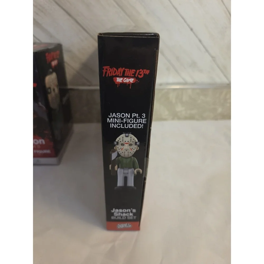 NEW Friday the 13th The Game Snap & Switch Jason's Shack Part 3 Block Figure Lot